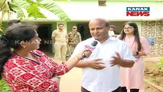 BJD Dharmasala MLA Candidate Pranab Balabantaray Casts His Vote