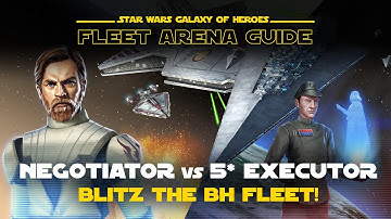 Negotiator vs 5* Executor Counter Guide | SWGOH Fleet Arena