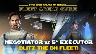 Negotiator vs 5* Executor Counter Guide | SWGOH Fleet Arena