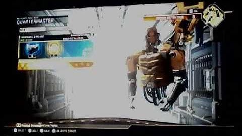 Infinite warfare quarter master code