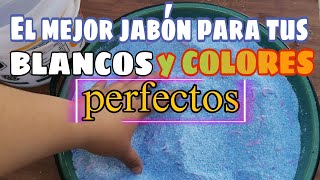 EL MEJOR JABÓN PARA TUS BLANCOS Y COLORES 🌈 PERFECTOS 💯 #lamejormezcladejabonparaturopa