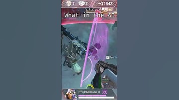 What in the AI Lobby 1v3  #apexlegends #1v3 #gaming #clutch