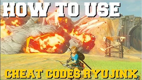 HOW TO USE CHEAT CODES FOR RYUJINX EMULATOR FULL GUIDE!