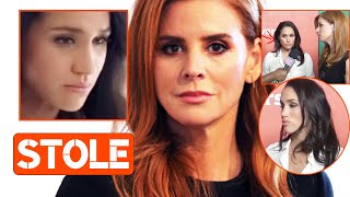 Suits Clip Resurfaced Showing Meg Glare & Anger At Sarah As She Spill Meg Stole Film Studio Wardrobe