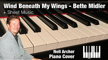Wind Beneath My Wings - Bette Midler - Piano Cover