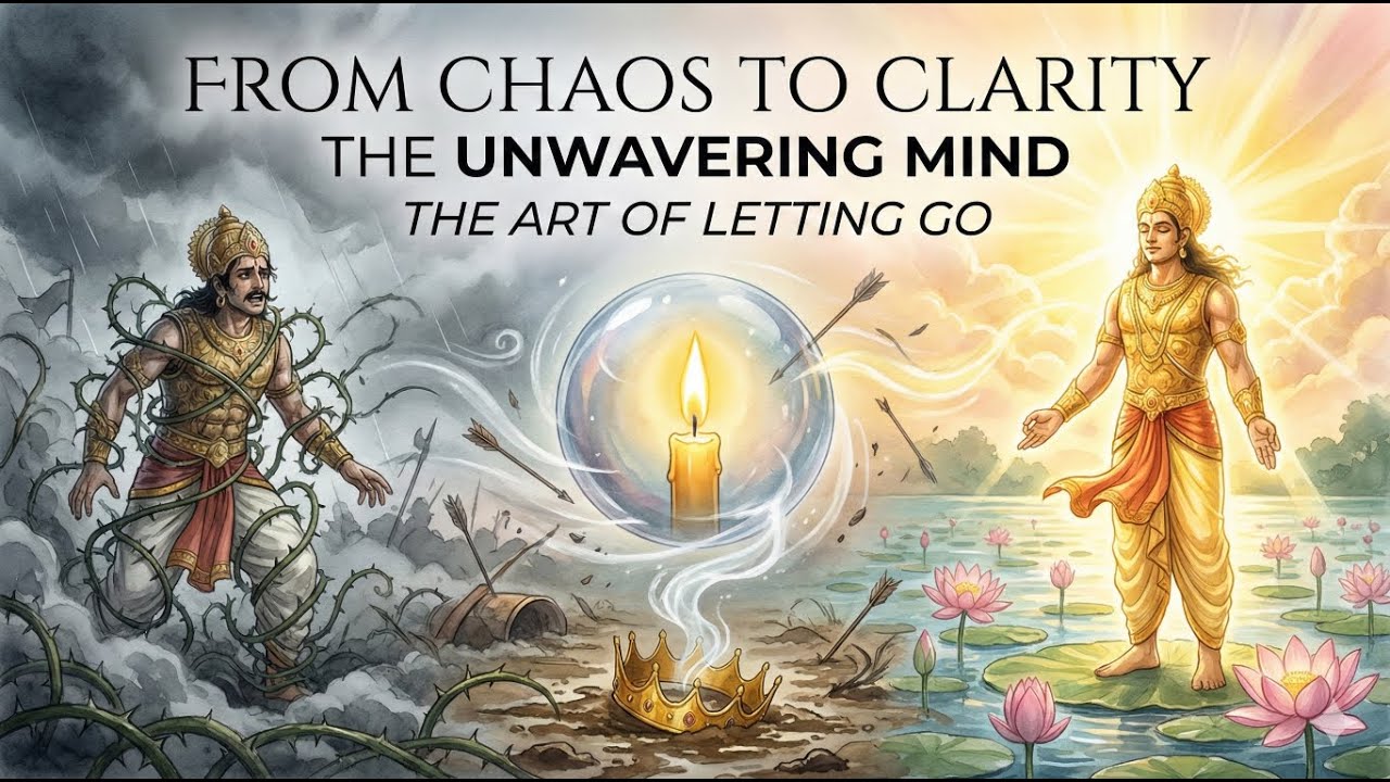 The Secret of "Actionless Action" - Krishna's Ultimate Solution to Anxiety