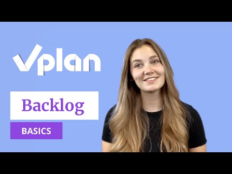 vPlan Basics - Backlog