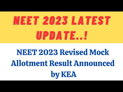 NEET 2023 REVISED