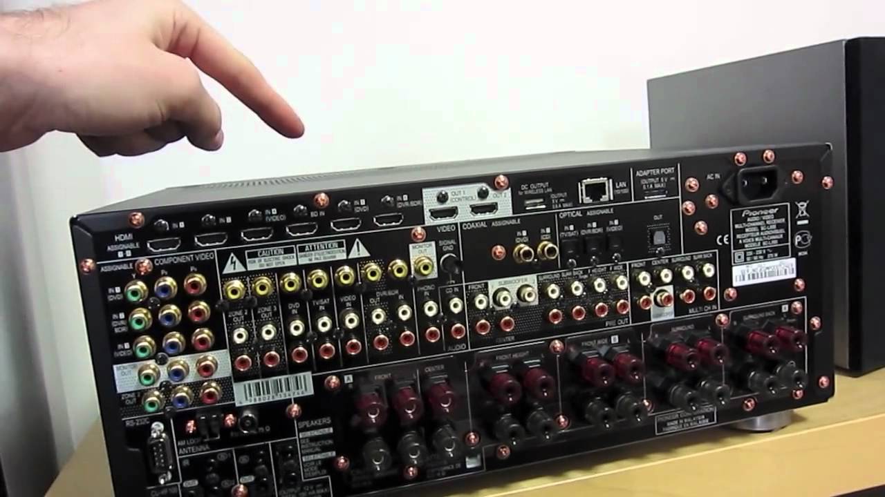 Amplificateur home cinema Pioneer SC-LX85 - YouTube