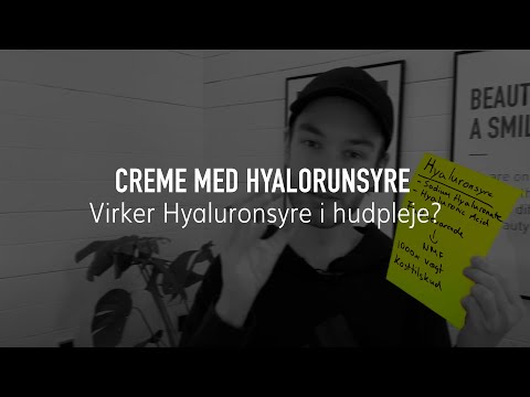 Video: 25 Bedste Hyaluronsyreserier I 2020 Til Dehydreret Hud