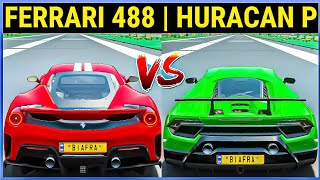 Forza Horizon 4 Drag Race - Lamborghini Huracan Performante Vs Ferrari 488 Pista