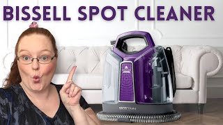 BISSELL SPOT CLEANER / COUCH CLEAN WITH ME / TIPS & TRICKS