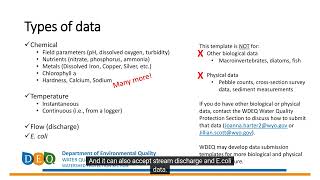 Celebrity Introduction to Data Submission Process and Template Wealth