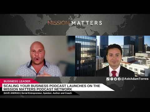 Scaling Your Business Podcast Launches on the Mission Matters Podcast Network