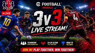 Subscribers Only CO-OP | eFOOTBALL 26 Mobile 🔴LIVE | #pes #efootball