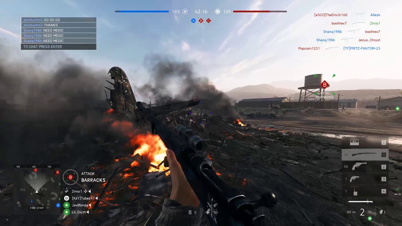 Battlefield V Couple Of Headshots Youtube