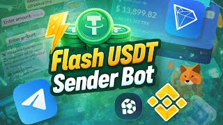 How to flash trc20 USDT on Tronlink | flasher USDT sender bot | Binance Flasher Bot 