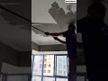 🛠️🏠 Manual Ceiling Scraper Plaster Removal and Surface Preparation