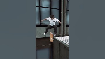 Session Skate Sim INSANE Rooftop Combo | #shorts