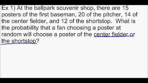 Geometry - Unit 8 Lesson 6 Probabilities of Mutually Exclusive Events