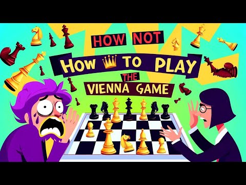 Видео: Шахматы. КАК НЕ НАДО играть Венскую партию. Шахматы для разрядников  №1