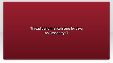 Thread performance issues for Java on Raspberry Pi