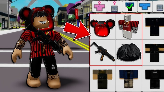 skins meninas mandraka✌🤙🙏 no mapa de id no roblox 