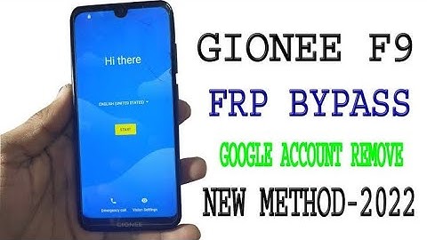 Gionee f9/f9 plus frp bypass google account remove 100% new method Without PC @TechnologyGyan