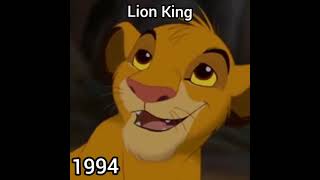 Evolution Of Lion King