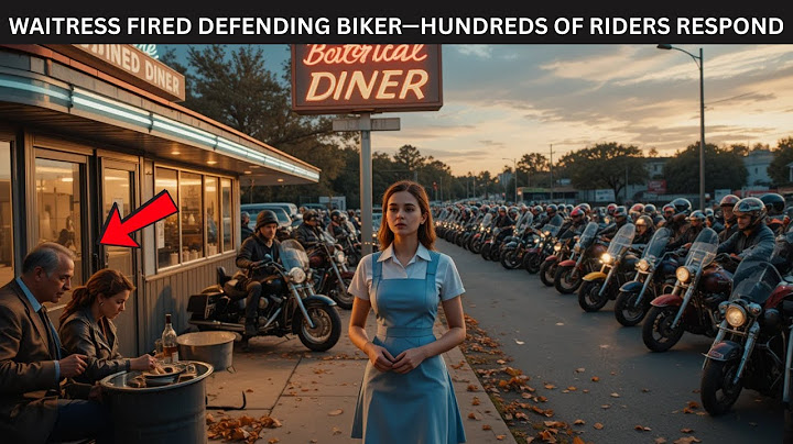 Waitress Saves Elderly Biker From Teen Bullies—Gets Fired. 2 Hours Later, 500 Bikers Show Up!