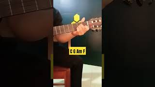 Chords C G Am F shorts
