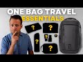 One Bag Travel Essentials (9 Crucial Things I NEVER Travel Without)