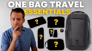One Bag Travel Essentials 9 Crucial Things I Never Travel Without