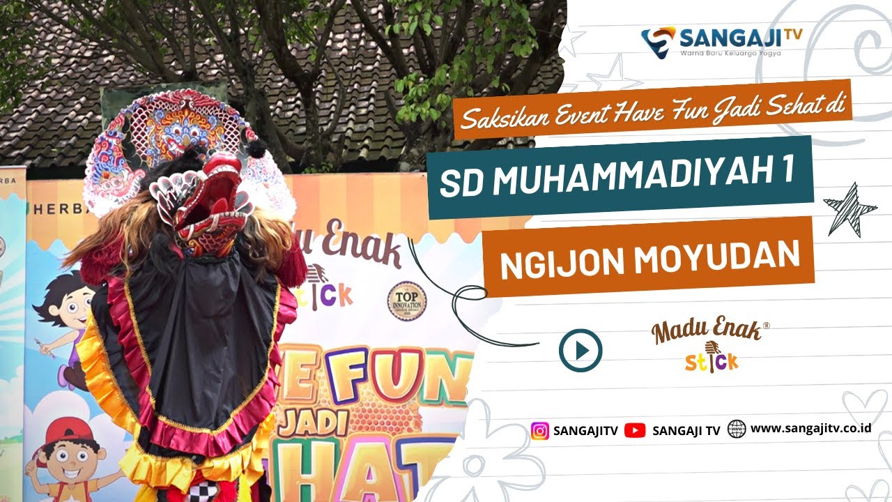 SD Muhammadiyah Ngijon 1 - Event Have Fun Jadi Sehat Madu Enak Yogyakarta
