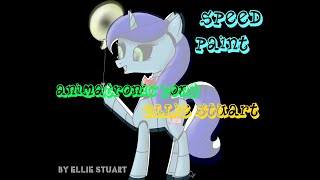 Speed Paint animatronic pony Ellie Stuart (by Ellie Stuart)