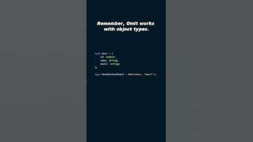 TypeScript Omit type #programming #engineering #javascript #tutorial #typescript