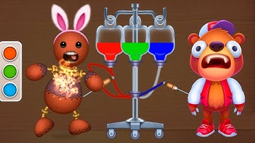 Kick the Buddy vs Despicable Bear Android Gameplay Walkthrough | All Liquids Weapons