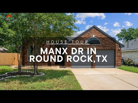 8002 Manx Dr, Round Rock, TX home video tour