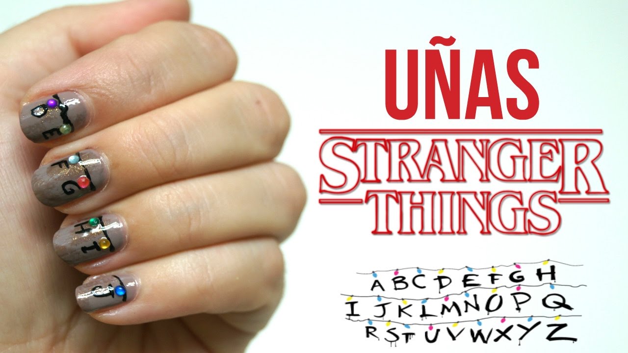 Uñas Stranger things | Stranger things nails - thptnganamst.edu.vn