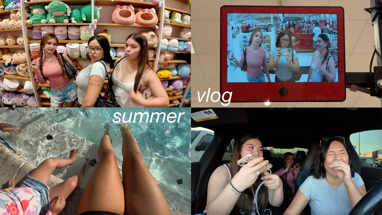 a long awaited sisters vlog ⋆｡˚☀️
