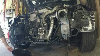 Clapped 350z Turbo Install