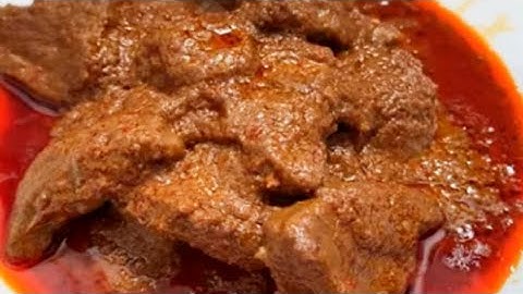 Resep rendang daging sapi || @robinchanel2283