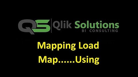 Qlik_039: Mapping Load in Qlik Script  : Map FieldName Using Map_Table_Name