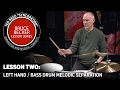 Bruce Becker “Syncopation” Lesson Series 02: LH / BD Melodic Separation