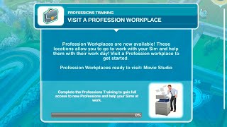 The Sims FreePlay - Professions Training