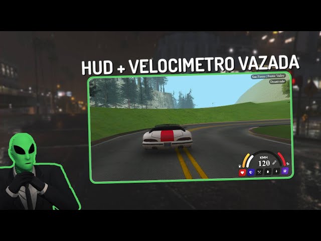 HUD/VELOCIMETRO FIVEM + RADAR QUE SÓ APARECE AO ENTRAR NO VEíCULO