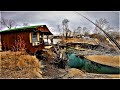 Exploring and Fishing a Flood Damaged Private Lake