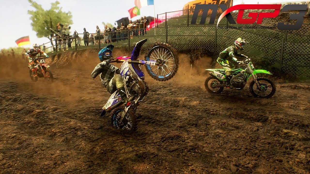 MXGP 3 Gameplay Deutsch #10 - Wheelie!!