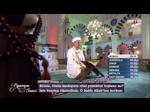 Ramazan Kutlu - Kuran-ı Kerim Tilaveti Aşir - Hucurat (10-13) Quran Tilawat