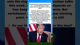 Trump Says Iran Will NEVER Have a Nuclear Weapon — Is This Deal Real?